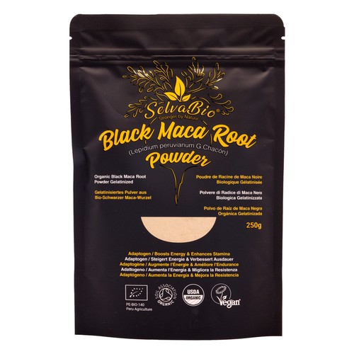 Selvabio organic black maca - black,