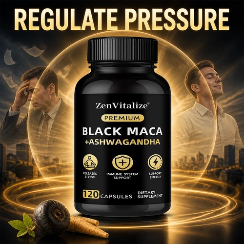 Black maca root capsules - maca,