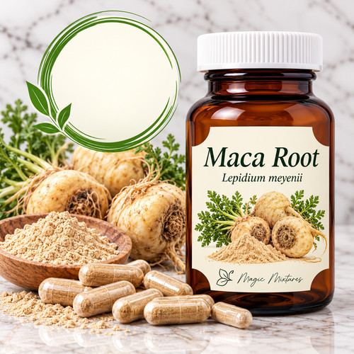 Maca root capsules 100 - capsules, pure