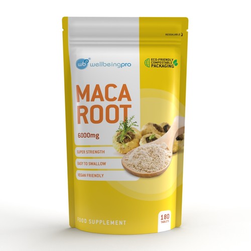 Maca root 6000mg tablets - maca,