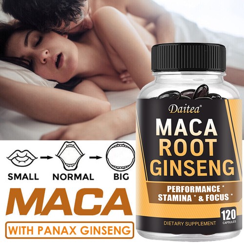 Maca root ginseng - &, capsules