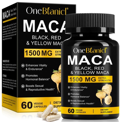 Maca root 1500mg natural - maca,