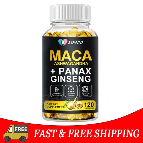 Organic maca root 120 capsules - organic,