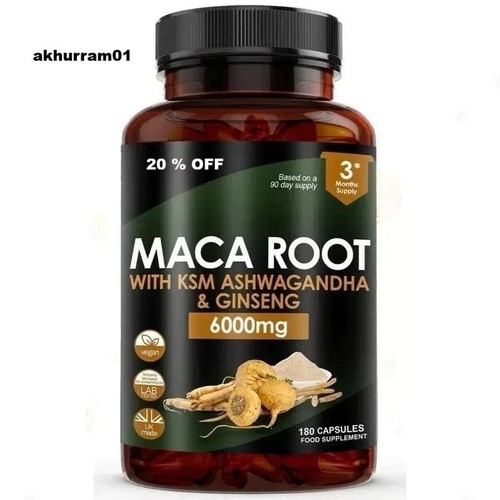 Maca root with ksm - maca,