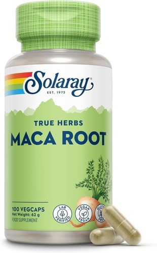 Solaray maca root supplement - root,