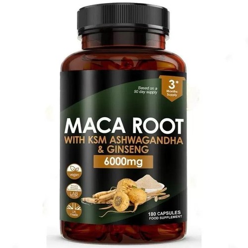 Maca root with ksm - with,