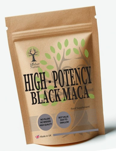 Black maca capsules 500mg - capsules,