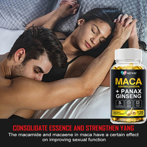 Organic maca root - maca, capsules